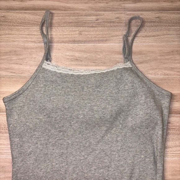 Aerie Ribbed Slip Dress - Picture 2 of 4